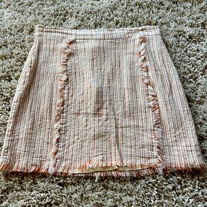 Sage the label rust and cream skirt